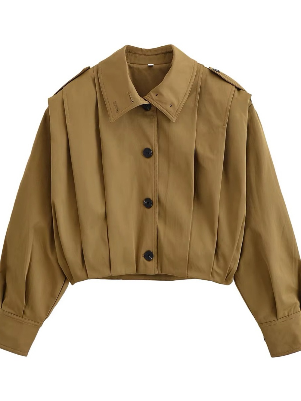 Victoria's Secret Cropped Blazer Jacket - Khaki Brown